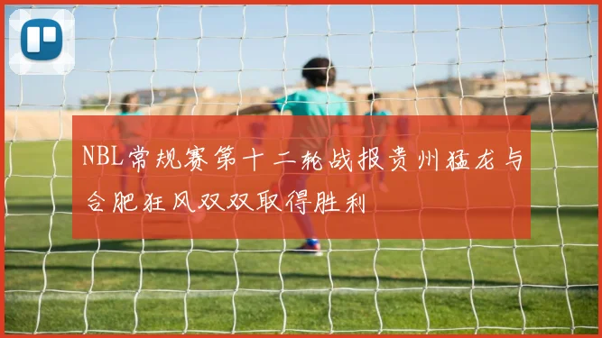 NBL常规赛第十二轮战报贵州猛龙与合肥狂风双双取得胜利